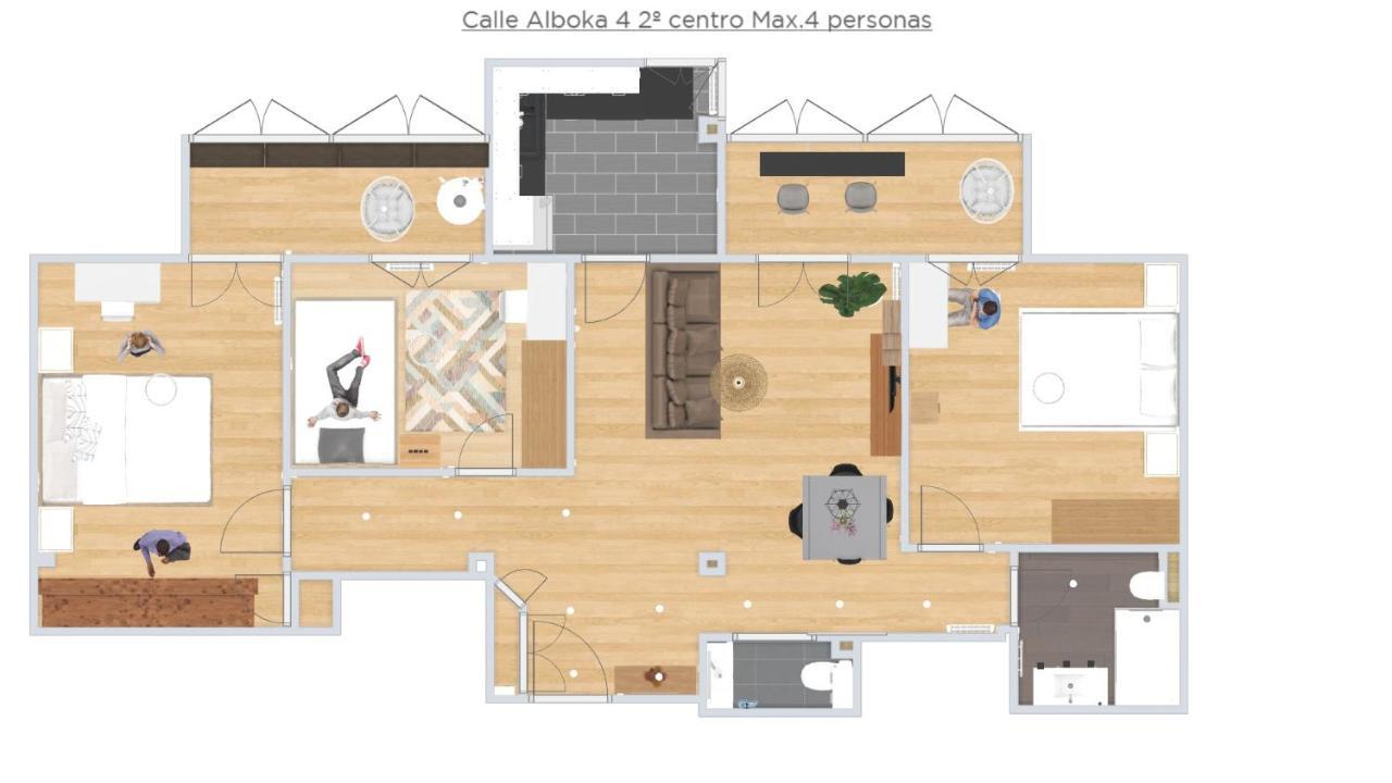 Apartamento TU piso en el centro de Vitoria recién reformado Exterior foto